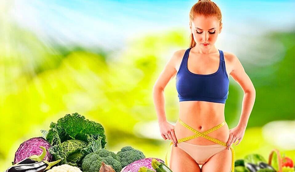 The slender body with duca diet